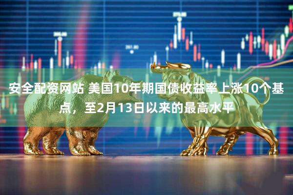 安全配资网站 美国10年期国债收益率上涨10个基点，至2月13日以来的最高水平